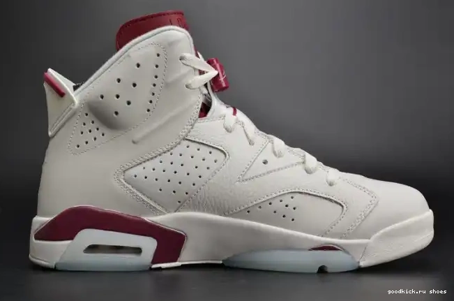 Rep Jordan Air 6 Maroon white Retro 384664-116 0528